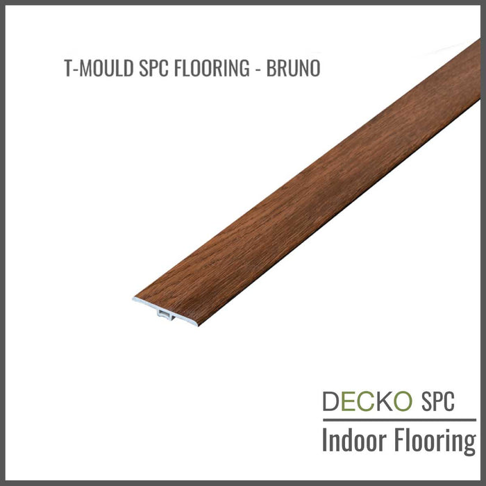 <b>T-MOULD</b> for DECKO <b>SPC Flooring</b> - 1220 mm - Price/Piece