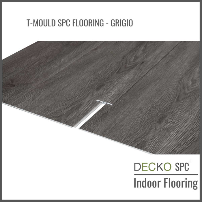 <b>T-MOULD</b> for DECKO <b>SPC Flooring</b> - 1220 mm - Price/Piece