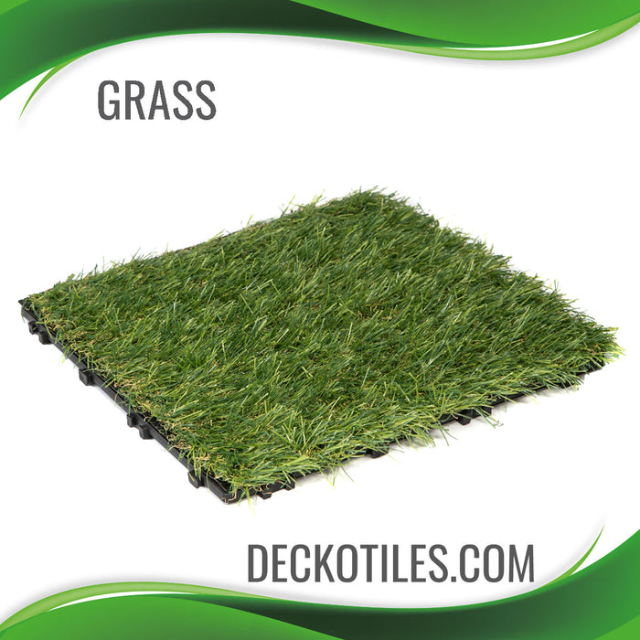 DECKO Premium Tiles - <strong>GRASS</strong> - 300/300/20 - Price/Tile