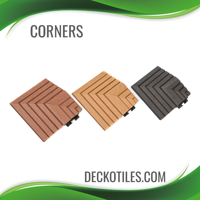 DECKO Premium Tiles - <strong>Select Colour</strong> - 80/80/20 - Price/Corner