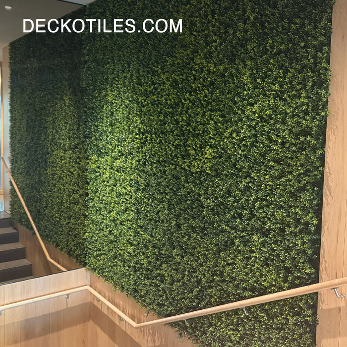 DECKO <b>VERDURE Arborea or Evergreen</b> Green Wall - SAMPLE BOX of 24 panels 500x500mm <b>(Choose Style)</b> Fully refundable with free return and no restocking fee!