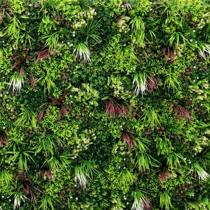 DECKO VERDURE Green Wall - Box of 5 panels: 1000mm x 1000mm (Choose Style)