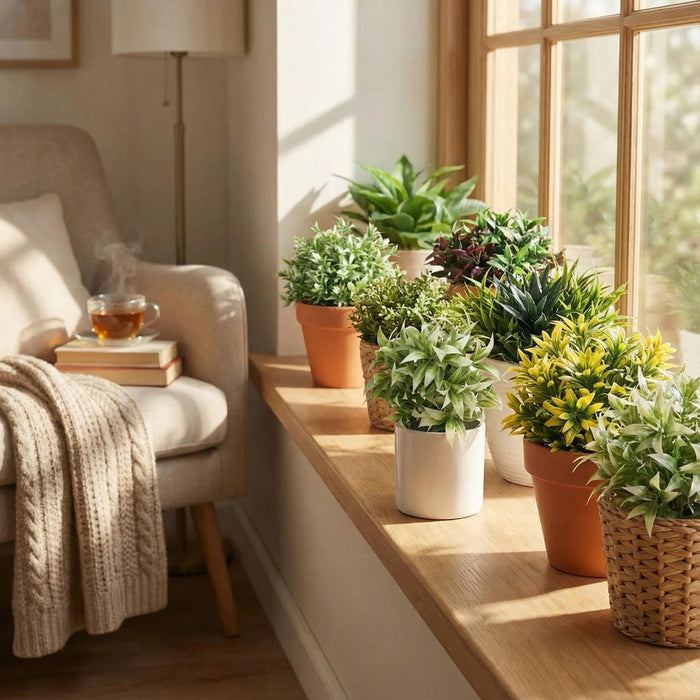 Plantable Artificial Plants - <b>MARIGOLD</b> Collection (9 different plants) | DECKO Verdure Eden Plantables