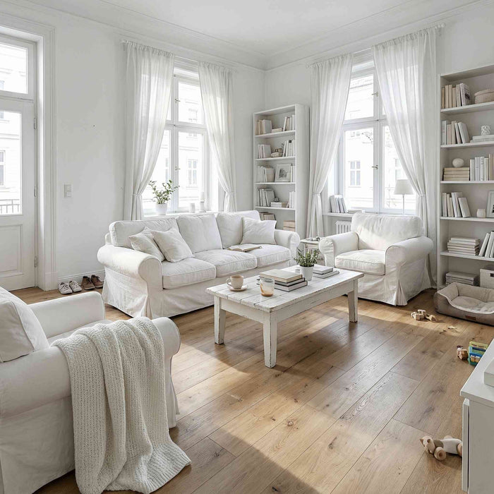 SPC Hybrid Vinyl Plank Flooring  <b>CHIARA Colour Sample </b> | DECKO - Free Delivery