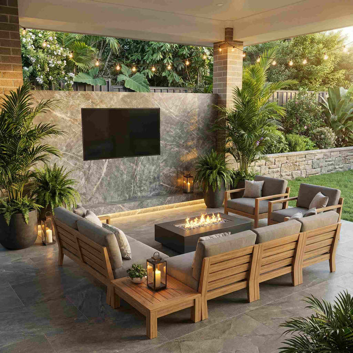 Flexible 3D Stone Wall Panels - <b>GRANDE MARMO</b> - Box of 5 serial panels (1200x600mm) <b>3.6m<sup>2</sup></b> coverage | DECKO Flexistone