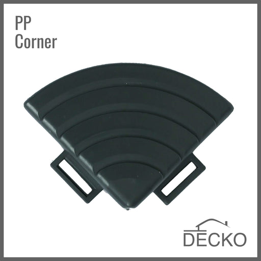 DECKO PP corner, grey