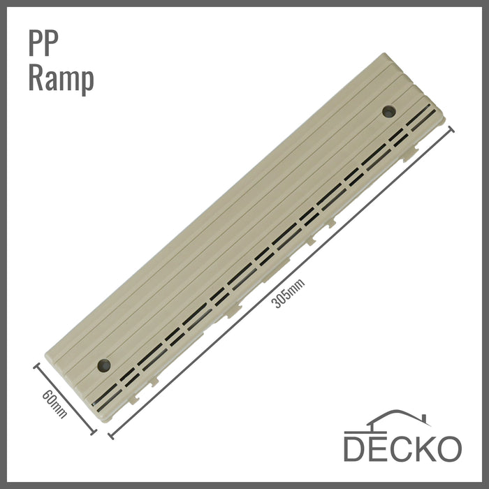 DECKO PP ramp edge, beige