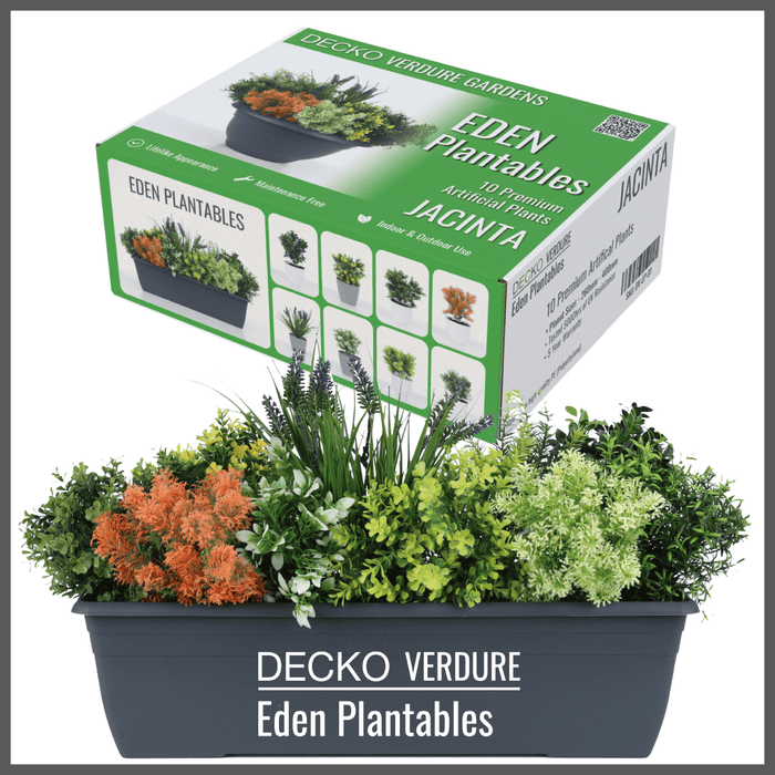 Plantable Artificial Plants - <b>JACINTA</b> Collection (10 different plants) | DECKO Verdure Eden Plantables