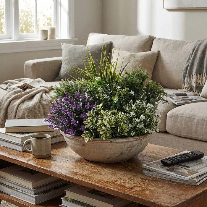 Plantable Artificial Plants - <b>DAHLIA</b> Collection (7 different plants) | DECKO Verdure Eden Plantables