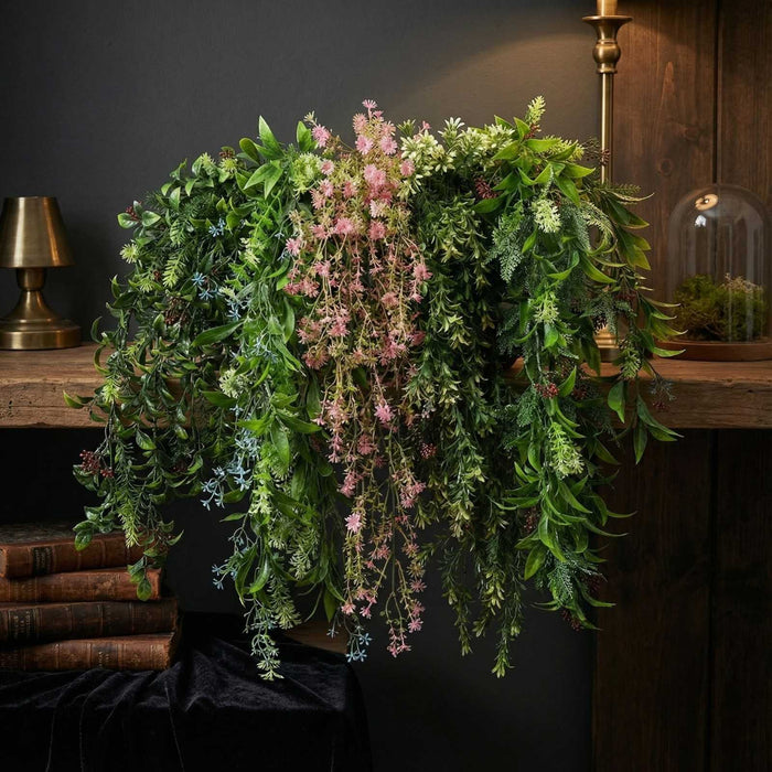 Artificial Hanging Plants - <b>JASMINE</b> Collection (5 different plants) | DECKO Verdure Babylon Cascades