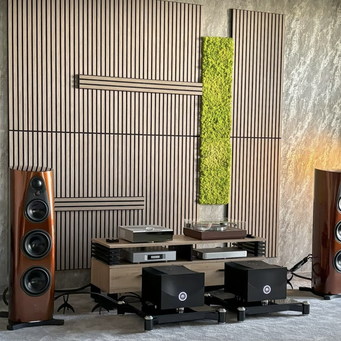 Acoustic Sound Dampening Wall Panels - OAK Long - box of 3 panels (1200x600mm) 2.16 m² coverage | DECKO SOUNDSCAPE