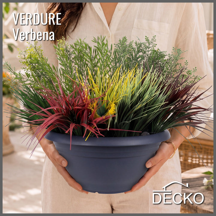Plantable Artificial Plants - VERBENA Collection (8 different plants) | DECKO Verdure Eden Plantables