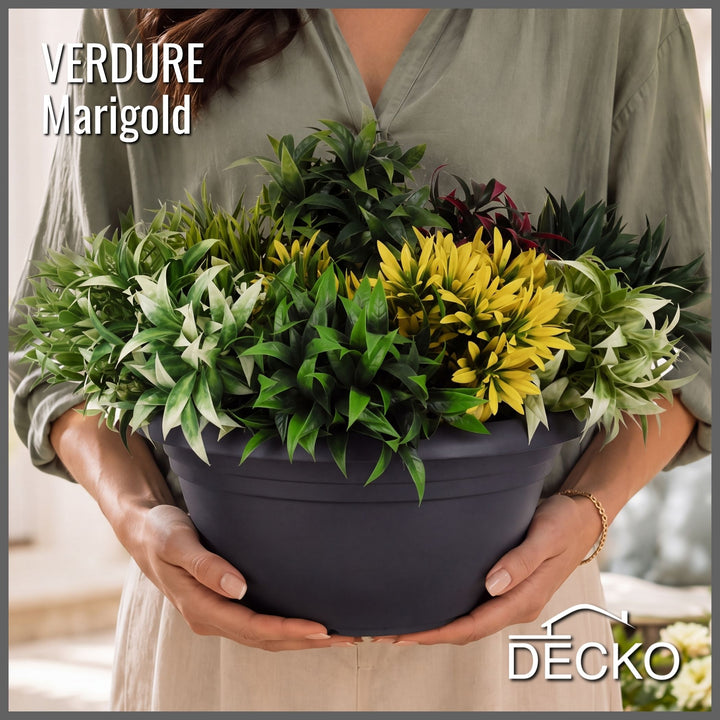Plantable Artificial Plants - MARIGOLD Collection (9 different plants) | DECKO Verdure Eden Plantables