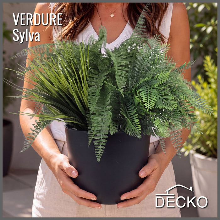 Plantable Artificial Plants - SYLVA Collection (2 Sets of 3 different plants) | DECKO Verdure Eden Plantables