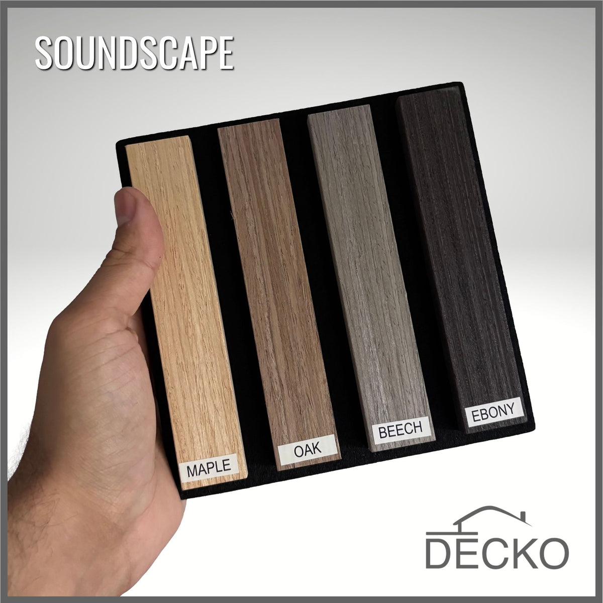 Decko Background DECKO SOUNDSCAPE Acoustic Wall Panels Sample Pack with Free Delivery ...