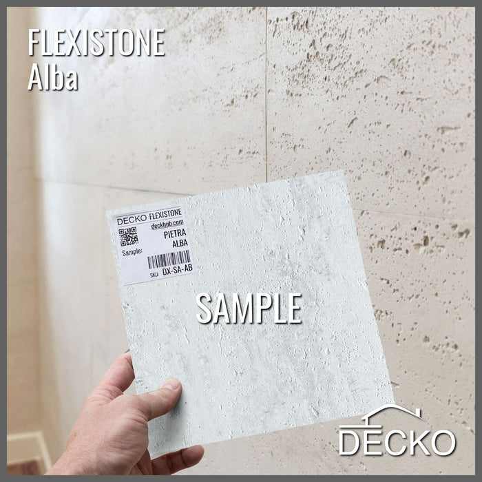 Flexible 3D Stone Wall Panel Samples | DECKO Flexistone - Free Shipping