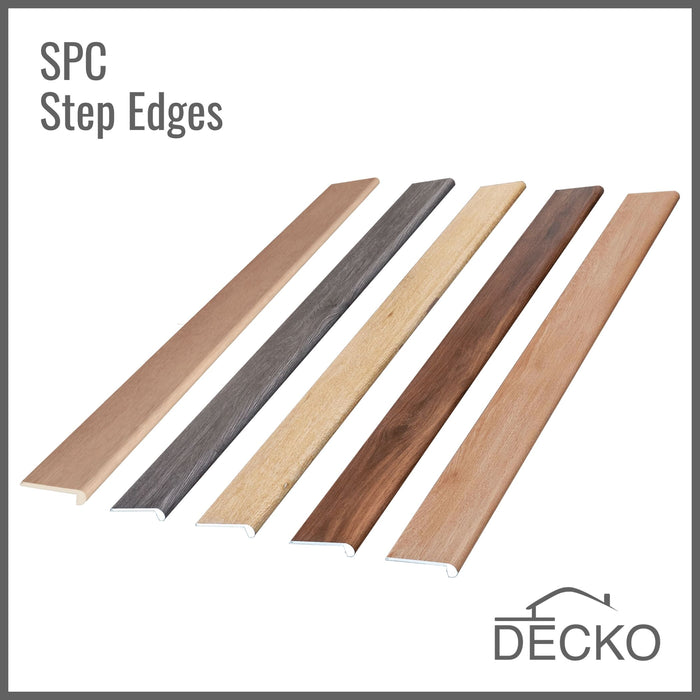 Step Edge Stair Nose - for SPC Hybrid Vinyl Plank Flooring - | DECKO