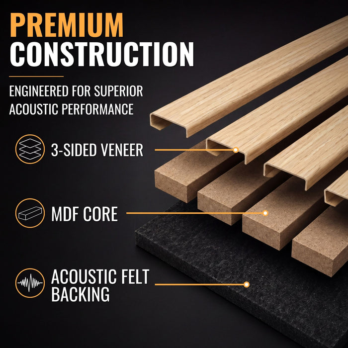 Acoustic Sound Dampening Wall Panels Sample Pack | DECKO SOUNDSCAPE - $8.90 handling fee with free delivery (1 / address)