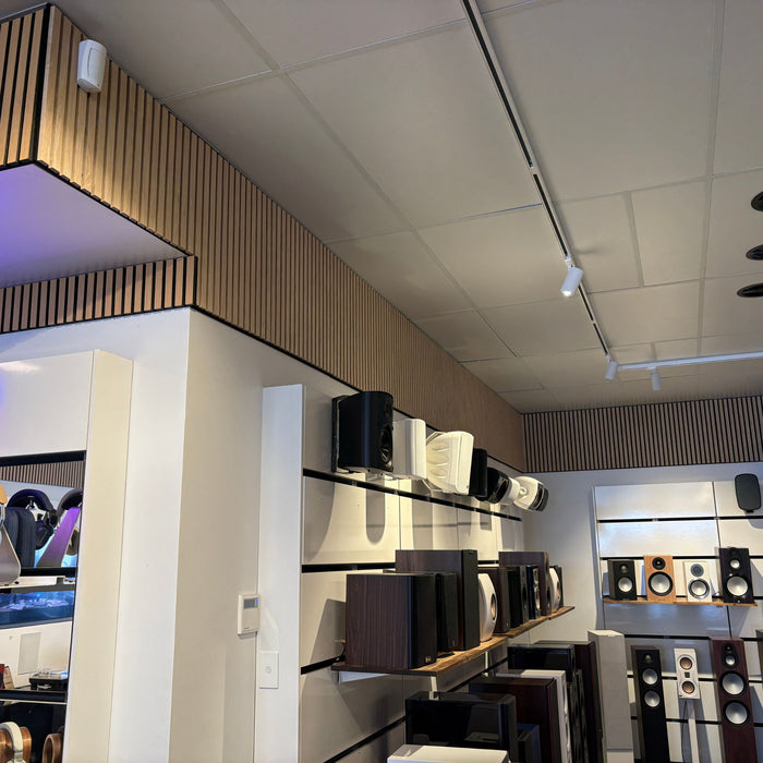 Acoustic Sound Dampening Wall Panels - MAPLE Square - box of 5 panels (600x600mm) 1.8 m² coverage | DECKO SOUNDSCAPE