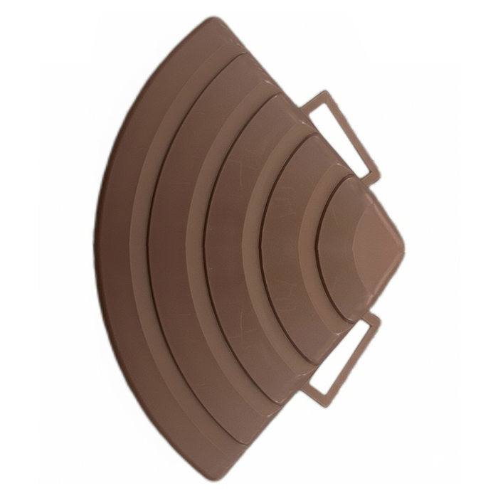 Deck Tiles - <b>BROWNSLAT</b> - Interlocking PP Flooring - High End Polypropylene | 100% Recyclable | DECKO Lite (608x304x20 mm tile)